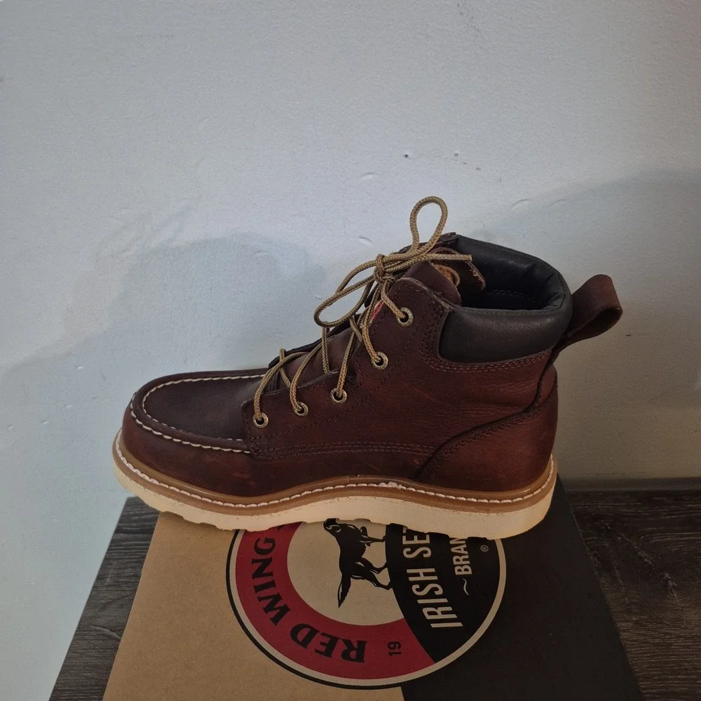 Irish Setter 83605 Ashby Men's Size 9  E2 Boots Soft Toe Electrical Hazard New